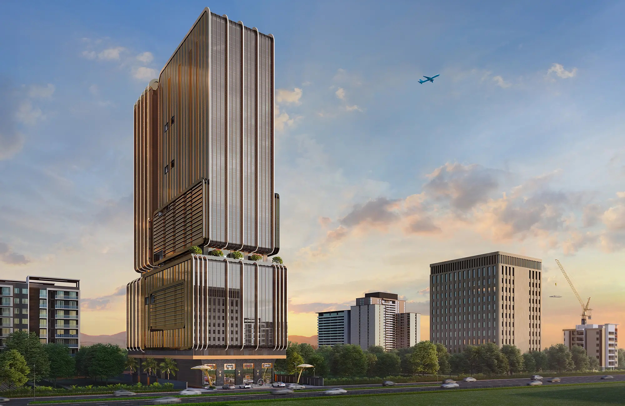 108 Tower – Commercial project by Ceratec Group in Balewadi, Pune
